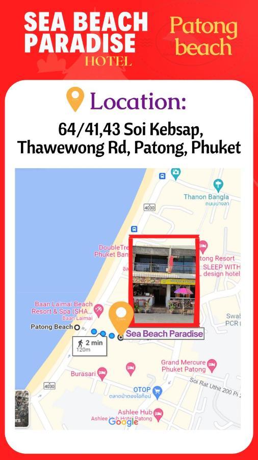 Sea Beach Paradise Patong Ngoại thất bức ảnh